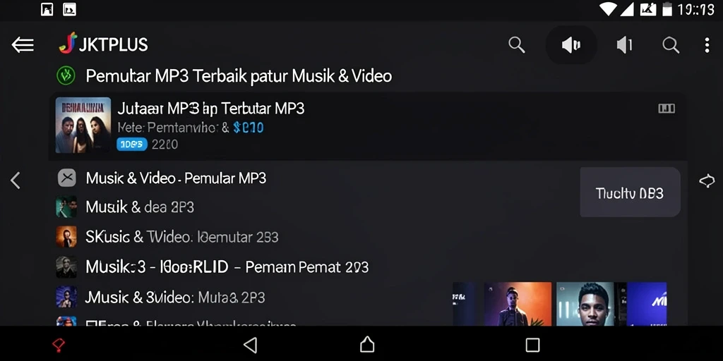 Tampilan antarmuka JKTPLUS yang menarik dan fungsional.