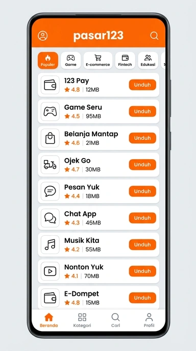Pasar123 | Halaman Indeks Aplikasi Populer & Kanal Uji